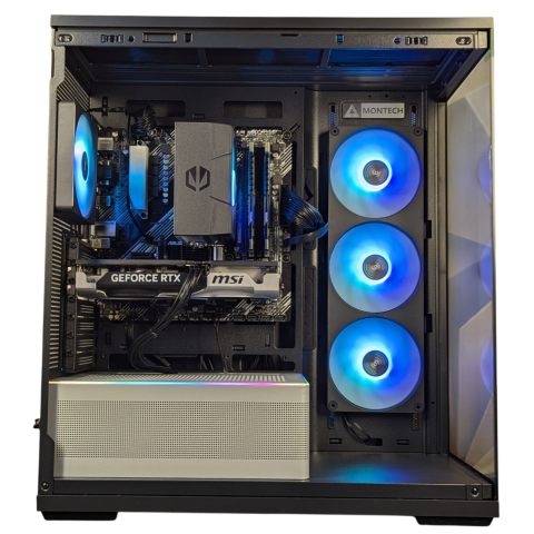 Herné PC AMD RYZEN 7 5700/RTX 5060 Ti/16GB RAM/500GB NVMe/700W/Win 11