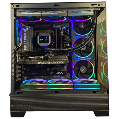 Herné PC AMD RYZEN 7 9850X3D/RTX 5070/32GB RAM/1TB NVme/WIN 11