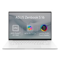 ASUS Zenbook S 16 OLED/UM5606GA-OLED528X/AI9-465/16"/2880x1800/T/32GB/1TB/AMD int/W11P/White/2R