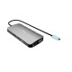 i-tec USB-C Metal Nano 3x Display (DP, HDMI a VGA) Docking Station, Power Delivery 100W