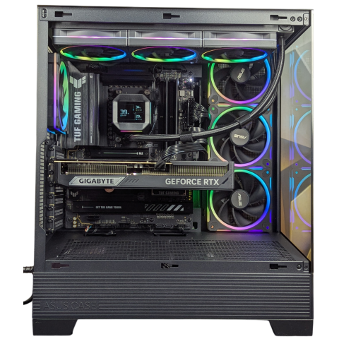 Herné PC AMD RYZEN 7 9850X3D/RTX 5070 Ti 16GB/32GB DDR5/1TB NVMe/1000W