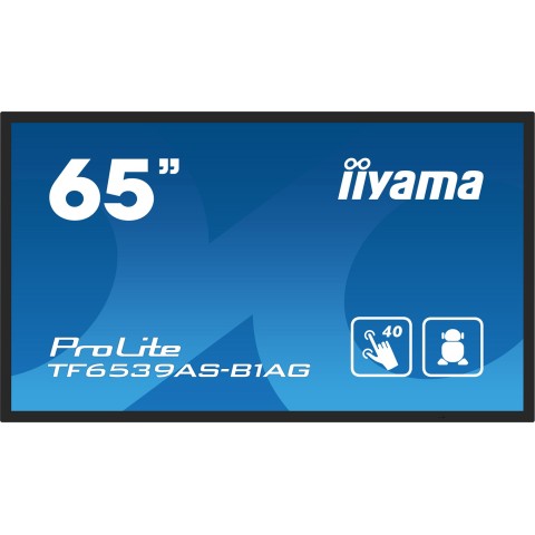 65" iiyama TF6539AS-B1AG: IPS, 4K, Android