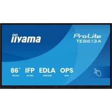 86" iiyama TE8613A-B2AG: IPS, 4K, 40P, USB-C, EDLÁ