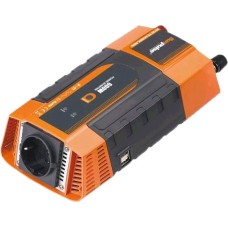 Menič napätia Carspa PID600 12V/230V+2xUSB 600W, modifikovaná sinus, digitálny display