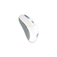 Endorfy GEM Plus/Herná/Optická/Pre pravákov/26 000 DPI/Drôtové/Bezdrôtové/Biela